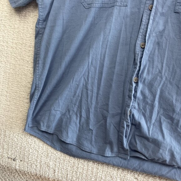 Sierra Designs Mens Outdoor Hiking Tech Short Sleeve Button Down Shirt Size XXL - Picture 6 of 14